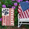 4th of July Garden Flag Dog Stars and Stripes Double Sided USA Flag Patriotic Memorial Day Independence Day Yard Outdoor Decorations 12.5x18 Inch